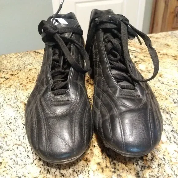 Rare Adidas Leira 2 TRX FG 519371 Gunmetal Brown Black Soccer Shoes Mens Sz 10.5